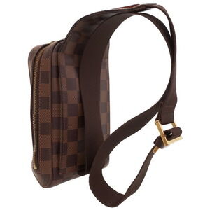 Louis Vuitton Body Damier Geronimos Crossbody Bag Ebene Brown